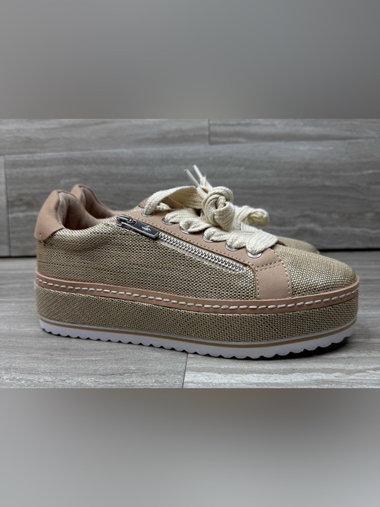Donald J. Pliner Shoes - NEW! Donald J. Pliner Dew Raffia Platform Sneaker Womens Size 6